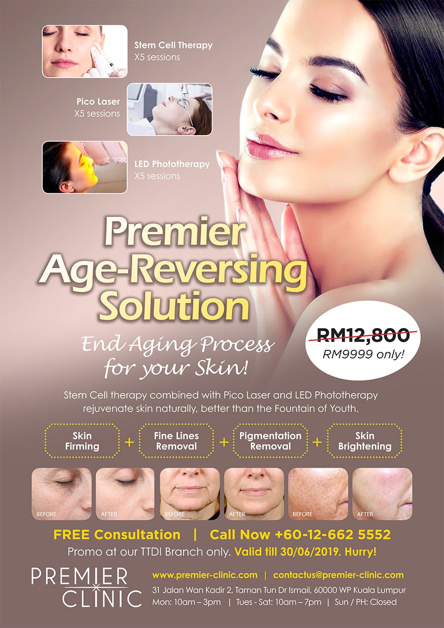 Premier Clinic TTDI Age Reversing Promo