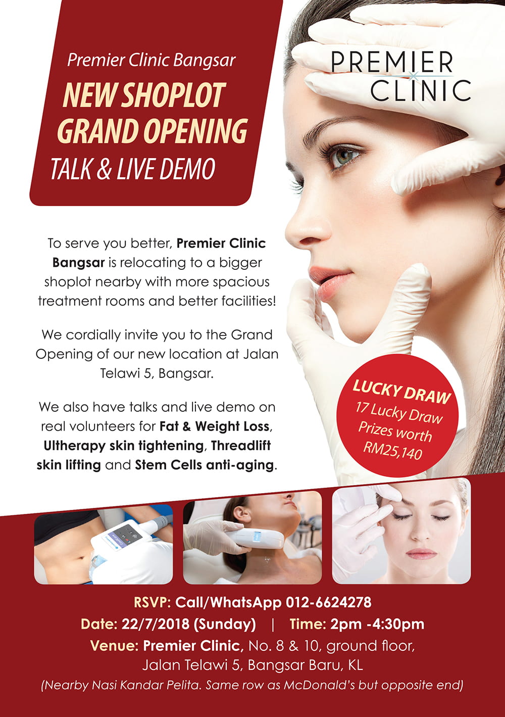Premier Clinic Bangsar New Shoplot GRAND OPENING