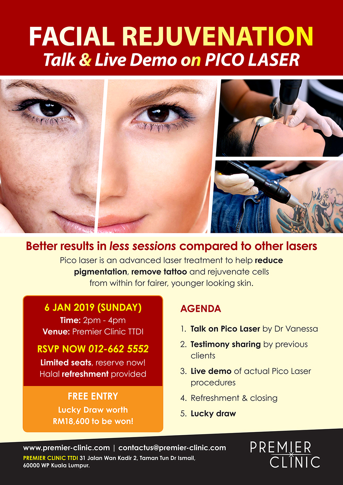 Pico Laser TTDI Event Premier Clinic