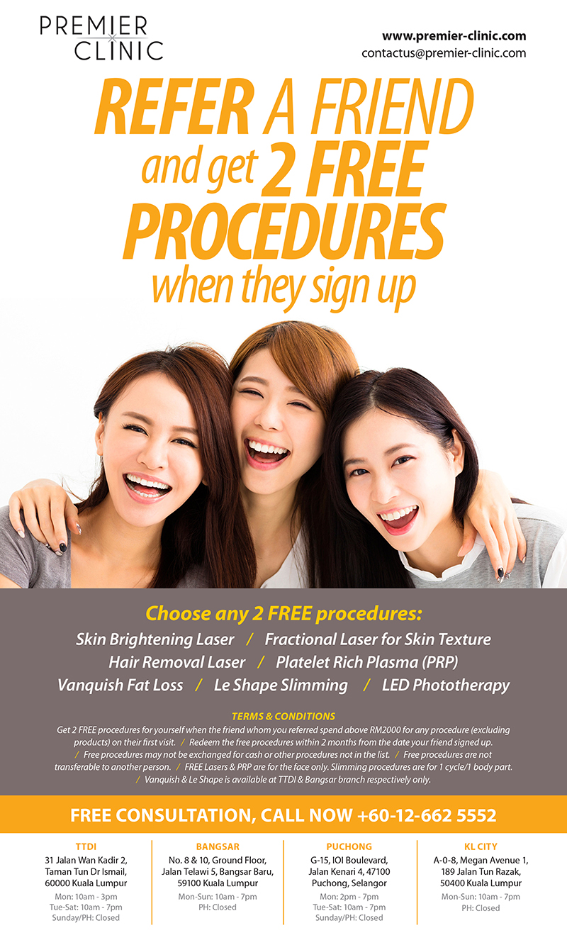 Refer A Friend PREMIER CLINIC