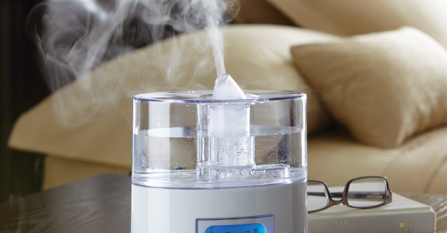 Using humidifier