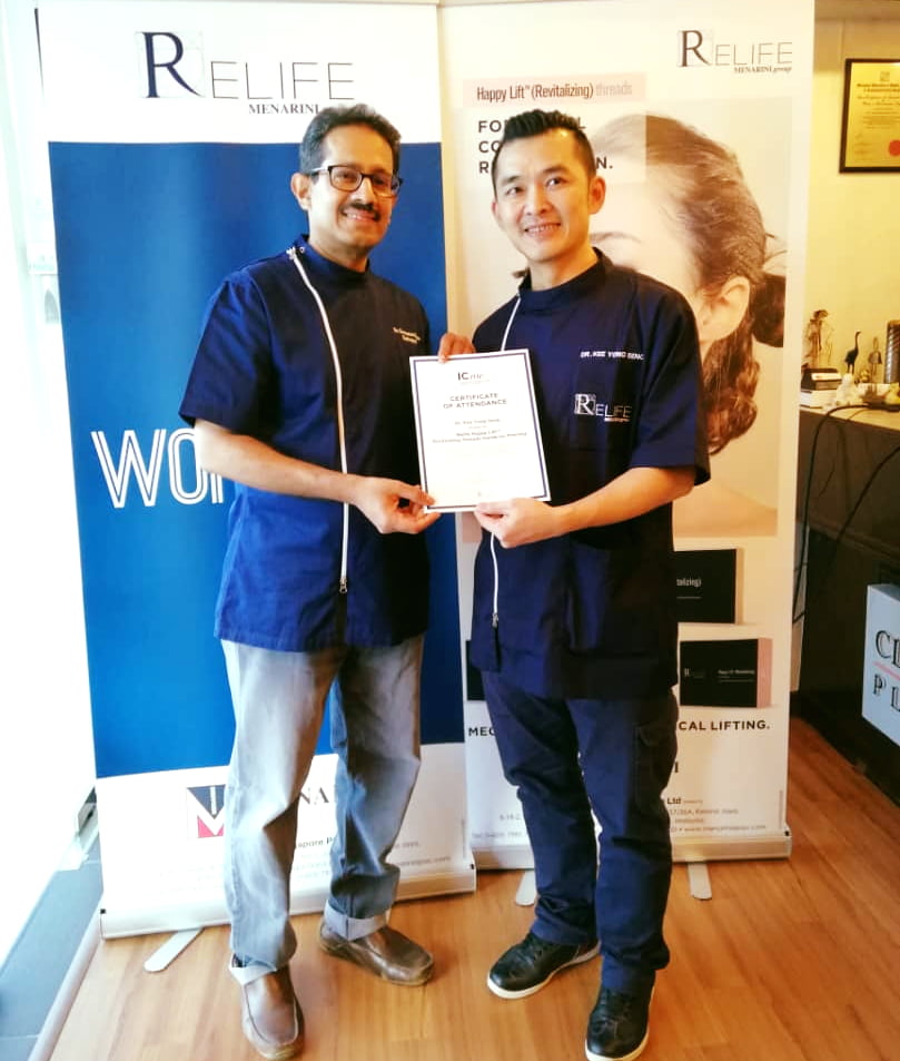Dr Kee Yong Seng was invited by RELIFE Menarini Group