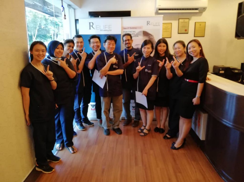 Dr Kee Yong Seng was invited by RELIFE Menarini Group