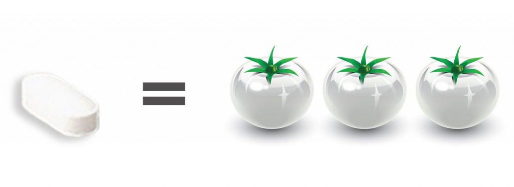 Crystal Tomato for Beautiful Skin Supplement