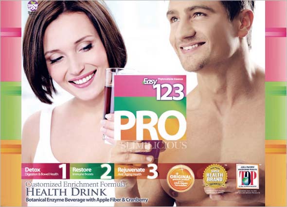 Easy 123 Pro Detox: Healthy Nutrition Diet Drink