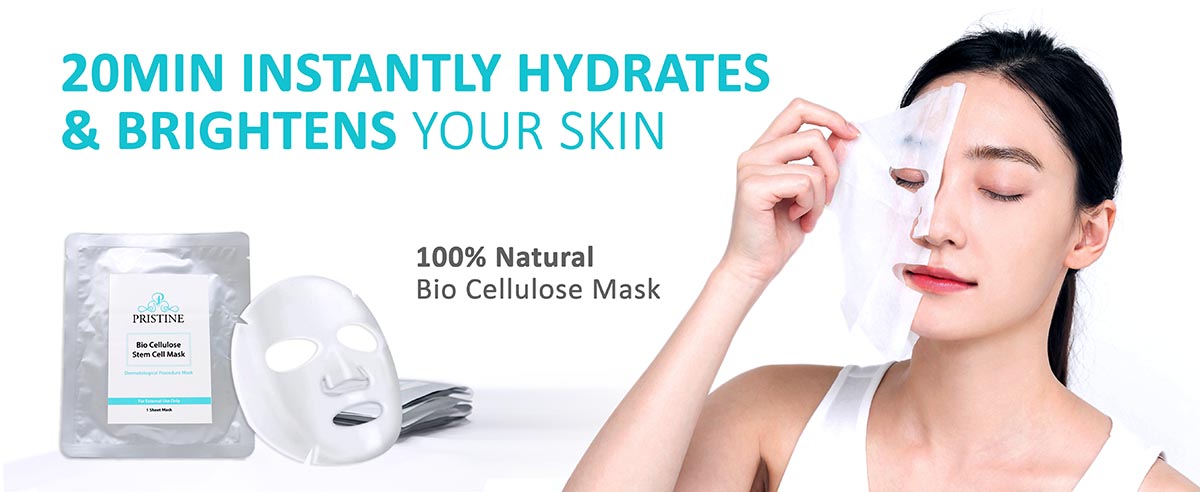 Pristine Bio-Cellulose Stem Cell Mask