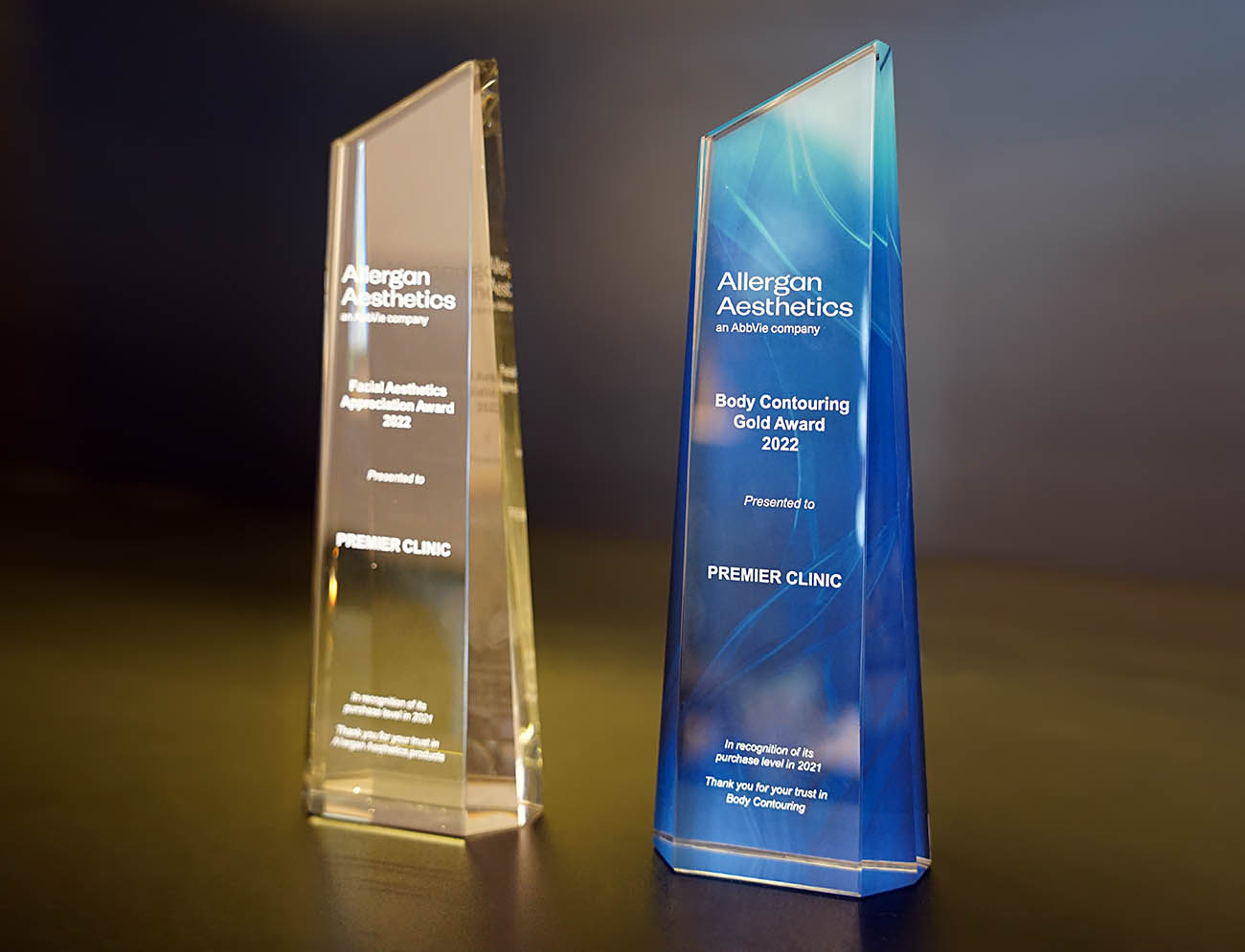 Premier Clinic Is the Winner of Facial Aesthetics & Body Contouring Gold Award 2022!