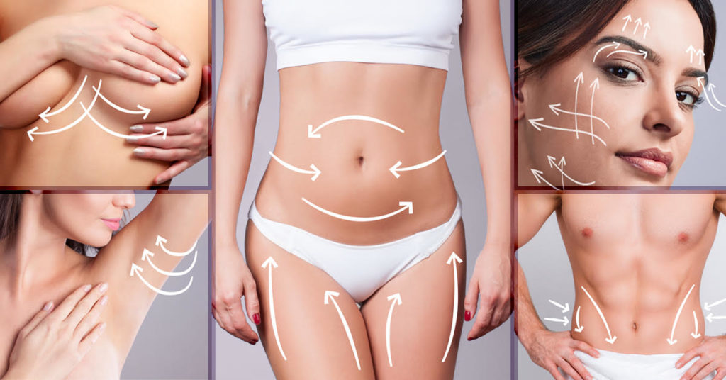 Reshape or contour the area